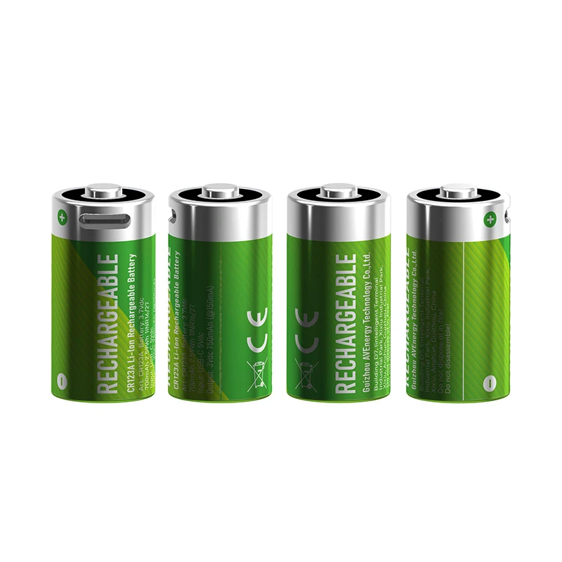 Επαναφορτιζόμενο Lithium 123