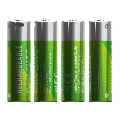 Επαναφορτιζόμενη μπαταρία ιόντων λιθίου τύπου 18650